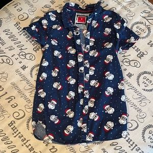 Santa Dress Shirt 13/14